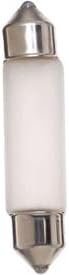 Satco (S6992) 10T31/4F24V Festoon Double Ended T3.25 Frosted Lamp , Case of 10