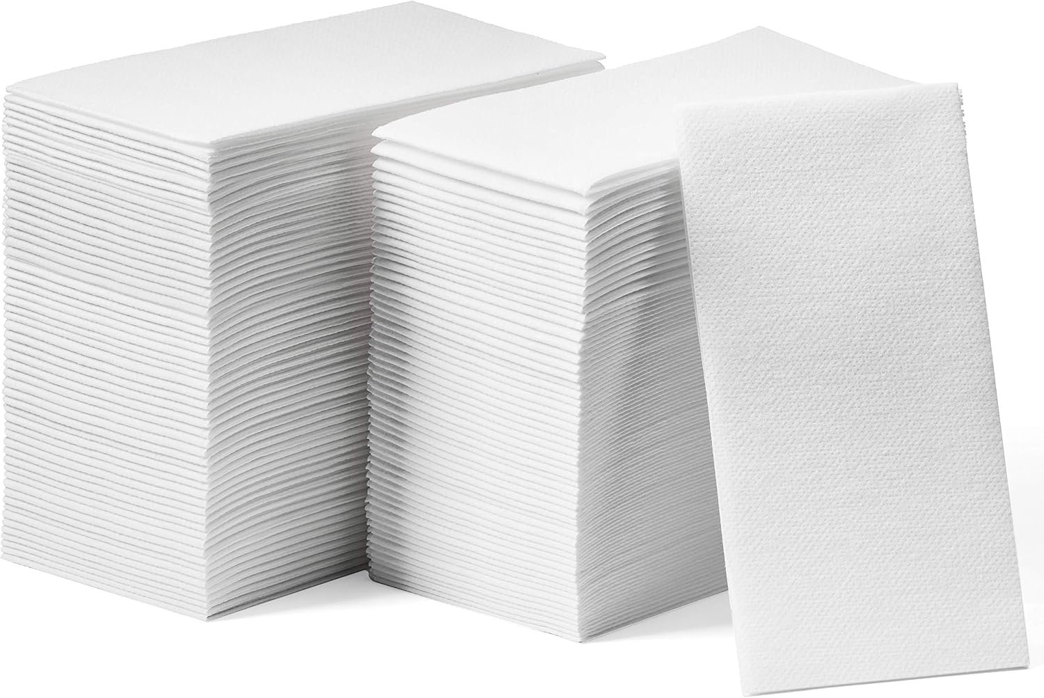 Lintext Disposable Linen-Feel Guest Towels – 12″ x 17″ Cloth-Like Hand Towels – Soft And Absorbent Paper Napkin For Bathroom, Kitchen, Or Event, Ultra-Soft – Pack of 200 | Thick Cloth-Like Feel, Soft and Absorbent Paper Napkins, 12 x 17 Inch, Extra-Soft, for Kitchen, Wedding, Party or Event
