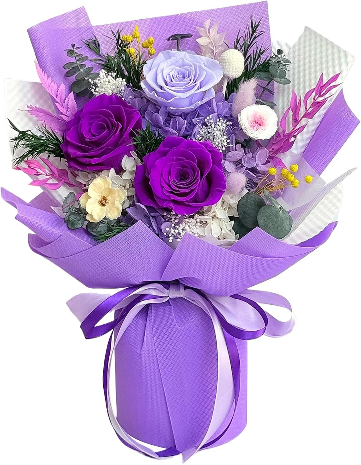 Vrioca Flowers for Delivery, Preserved Flowers Bouquets, Birthday Gifts for Women Mom
