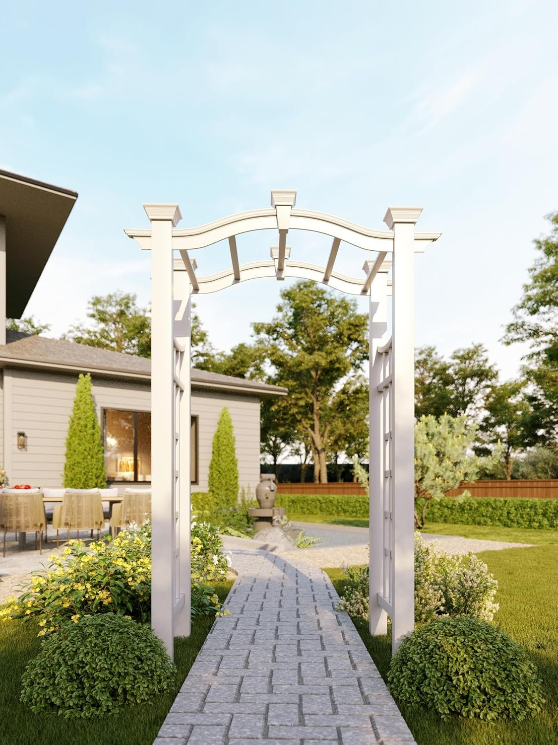 Vita Florence 49″W x 94″H Vinyl Arbor
