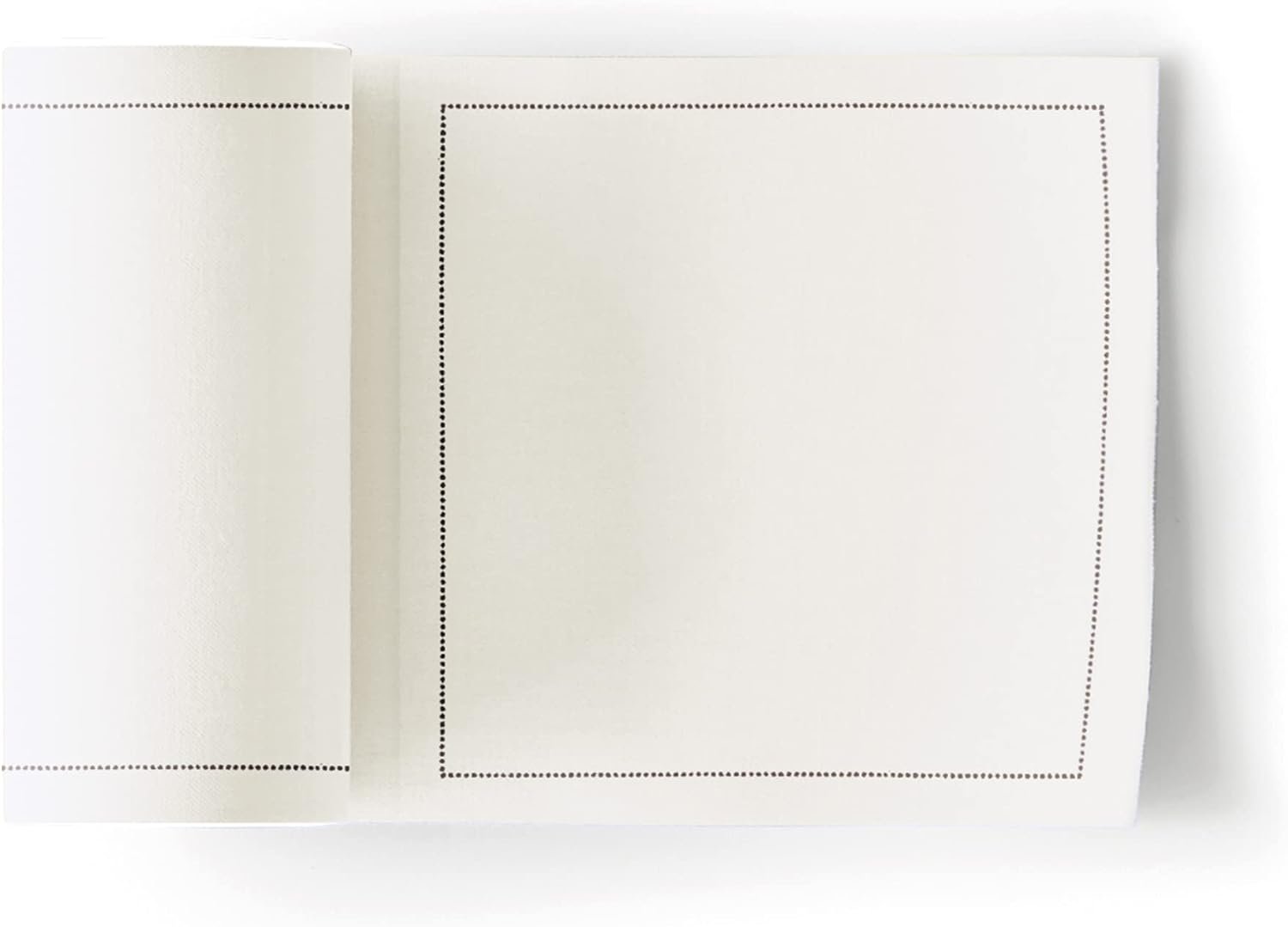My Drap Basics Cotton Cocktail Napkin, 50 Per Roll, Cream, 4.3 x 4.3 Inch