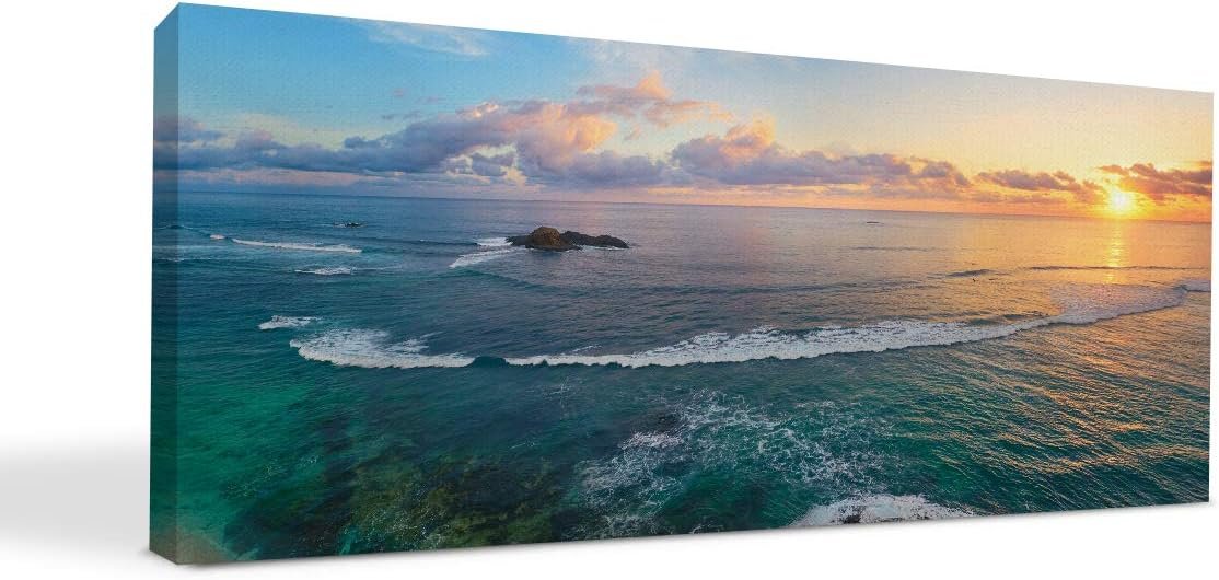 BuildASign Custom Canvas Prints with Your Photos – Personalized Picture To Canvas Wall Art, Perfect for Home Decor, Gifts & Keepsakes, Ready to Hang (12″ L x 36″ W x .75”D)