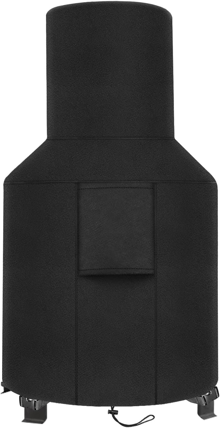 SIRUITON Patio Chiminea Cover – Durable Chimineas Fire Pit Cover | Heavy Duty 420D Oxford Water-Resistant Weather-Proof Chiminea Outdoor Fireplace Covers