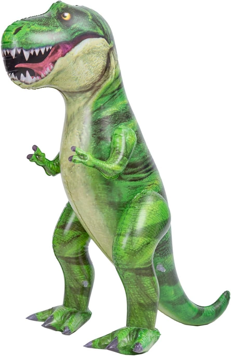 JOYIN 30”T.rex Dinosaur Inflatable, Tyrannosaurus Rex Inflatable Dinosaur Toy for Party Decorations, Birthday Party Gift for Kids and Adults