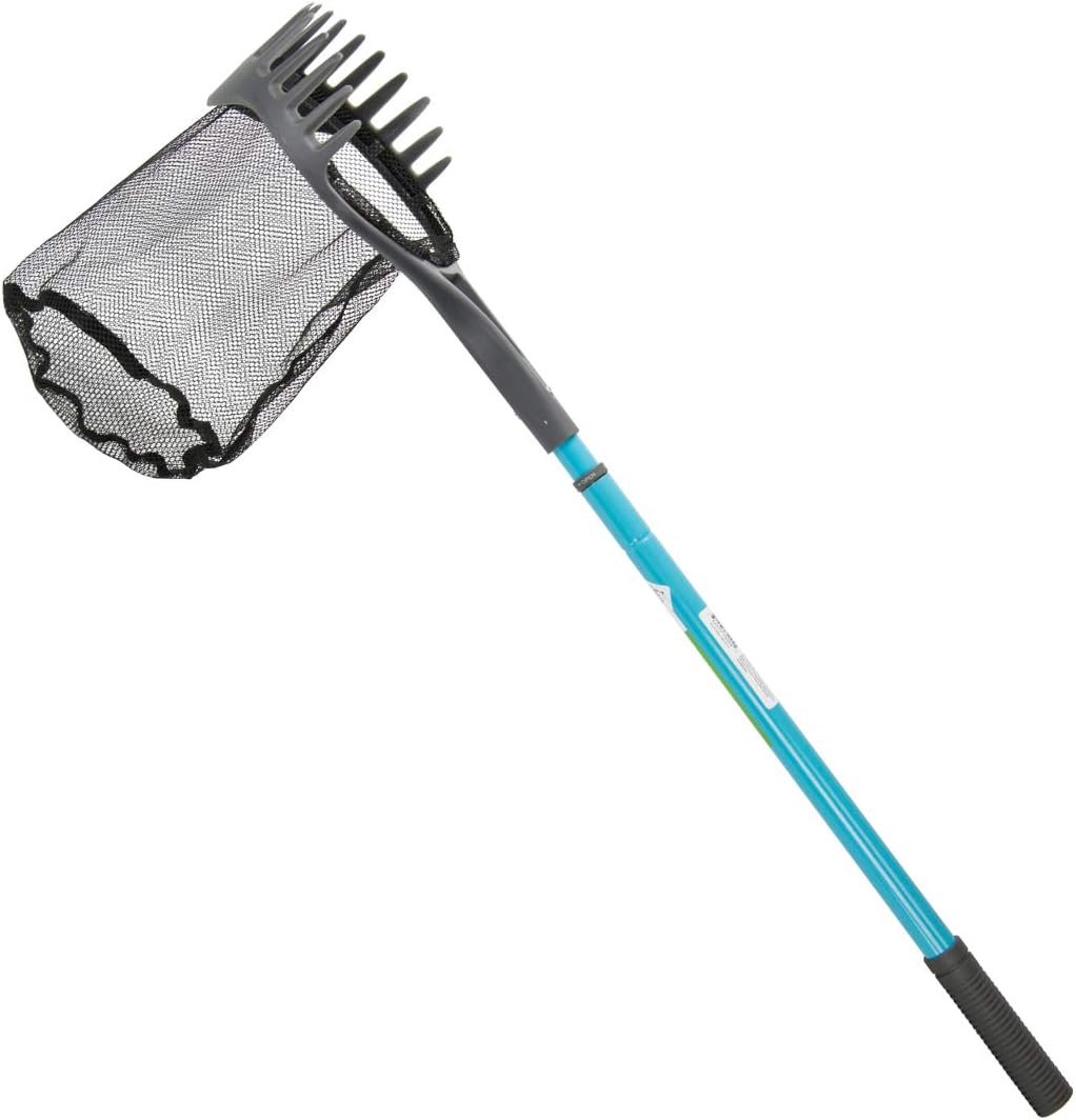 Aquascape Pond Shark Net, Skimming, Maintenance and Water Garden Tool, Extends 60-inch | 74004