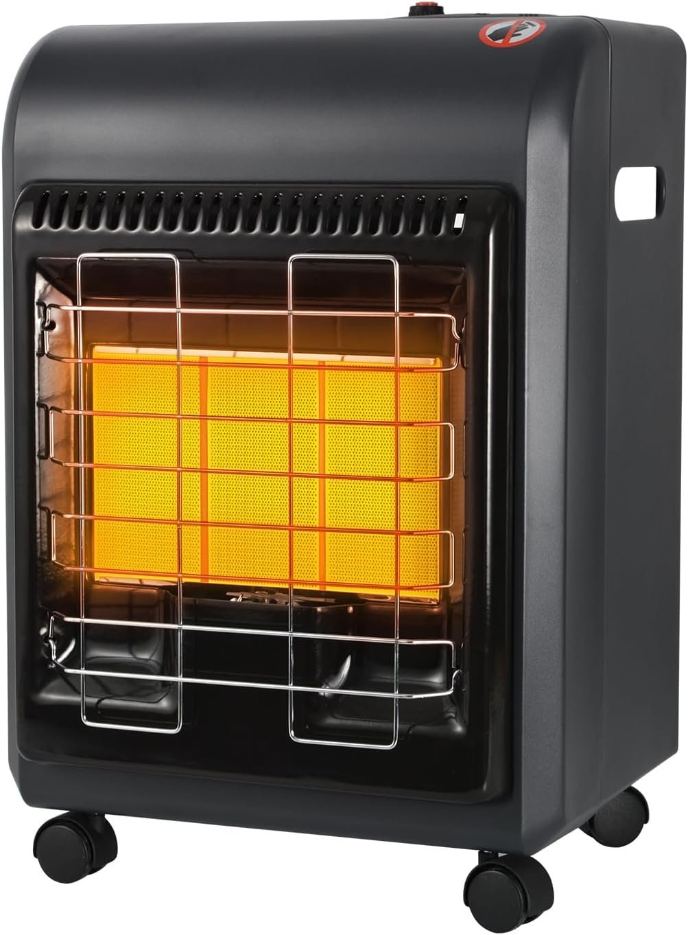 OKF Propane Heater, 6000 to 18000 BTU 3 Modes Indoor Propane Heaters with ODS & Tip-over Protection, Outdoor Heater Propane with Gas Regulator & Hose Heat up to 450 Sq.Ft,for Garage,Camping,Patio,Shop