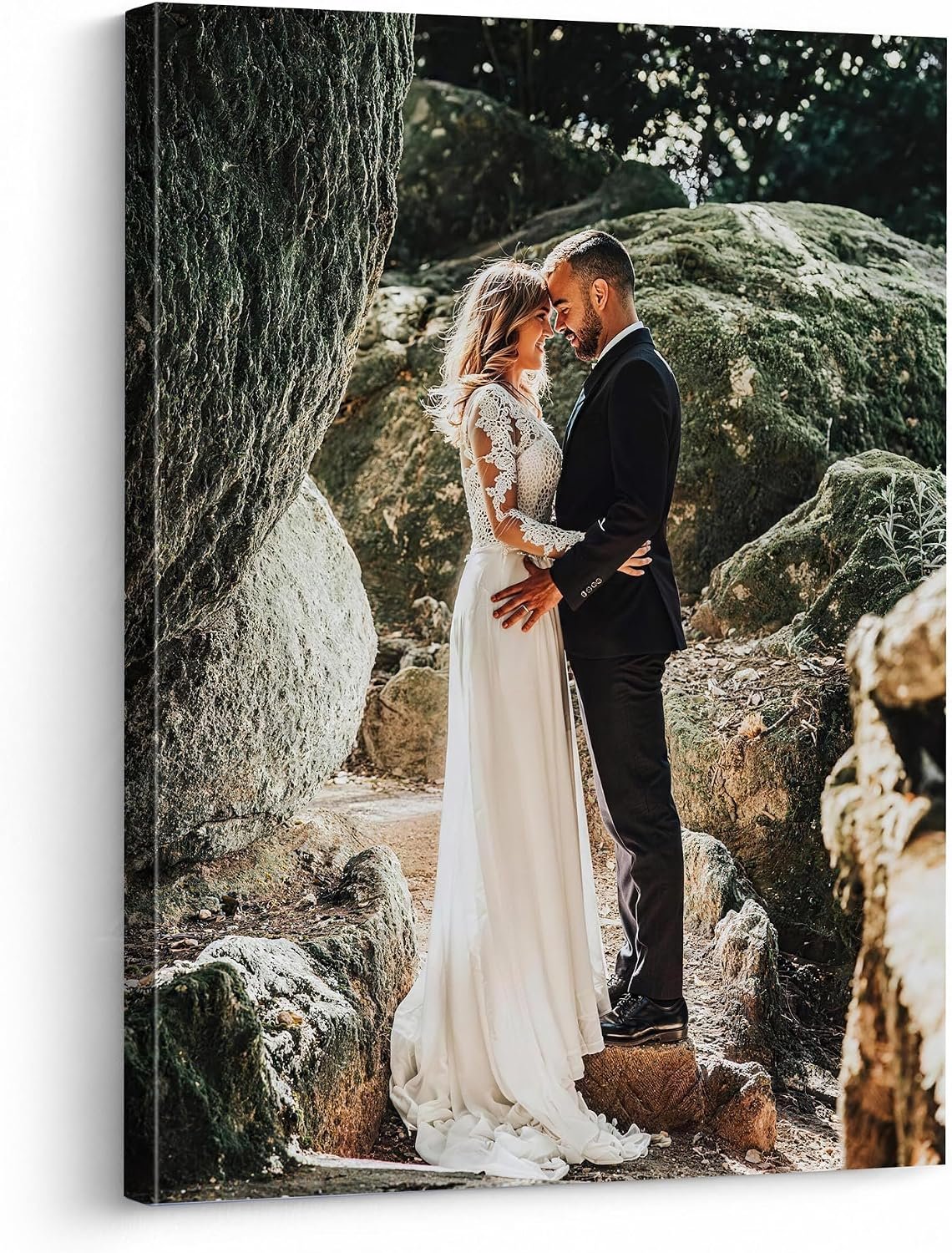 P&L ART. Personalized Custom Canvas Prints: Photo On Canvas Transform Your Photos into Stunning Framed Wall Art Digitally Printed Photo To Canvas Ideal for Home Decor Gifts Keepsakes 11X14
