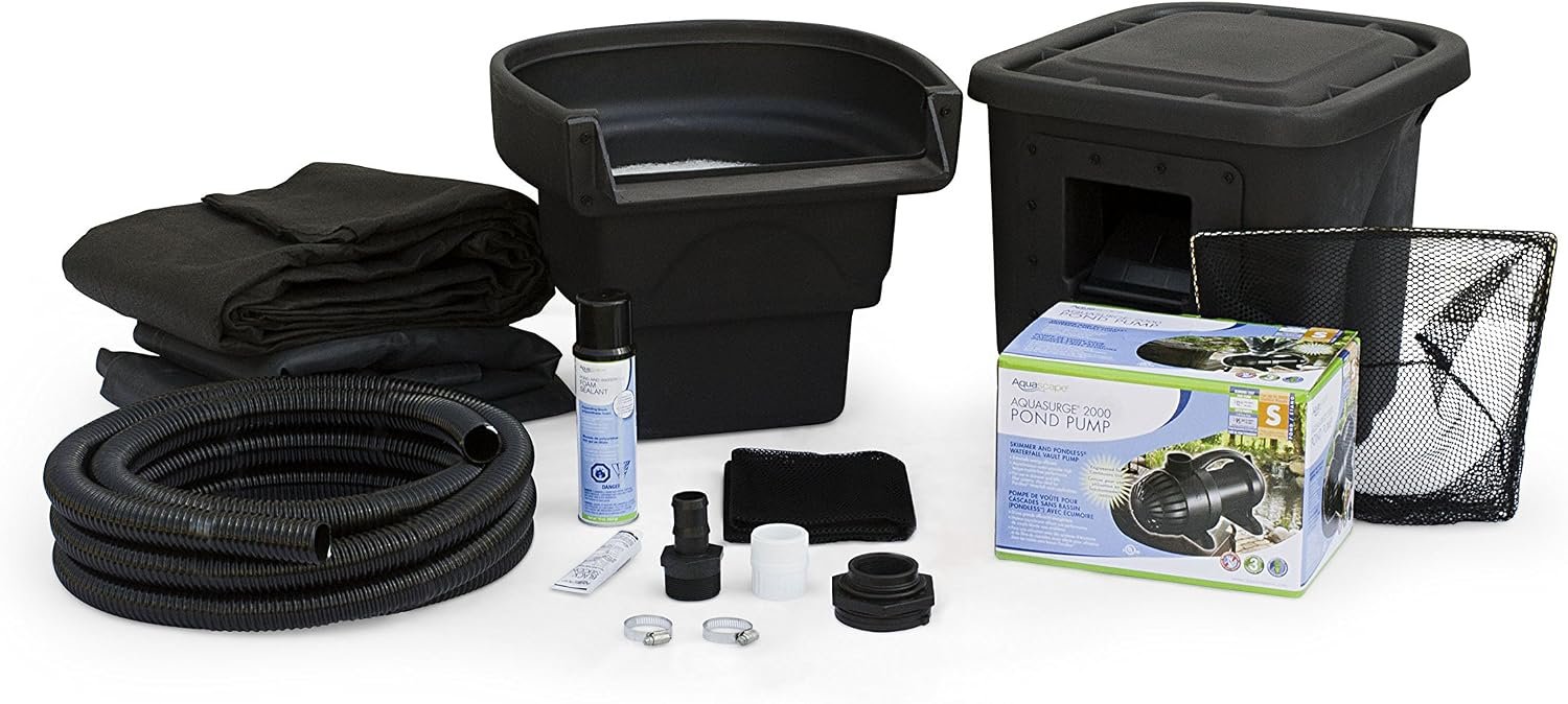 Aquascape DIY Backyard Pond Kit (4 Feet x 6 Feet)